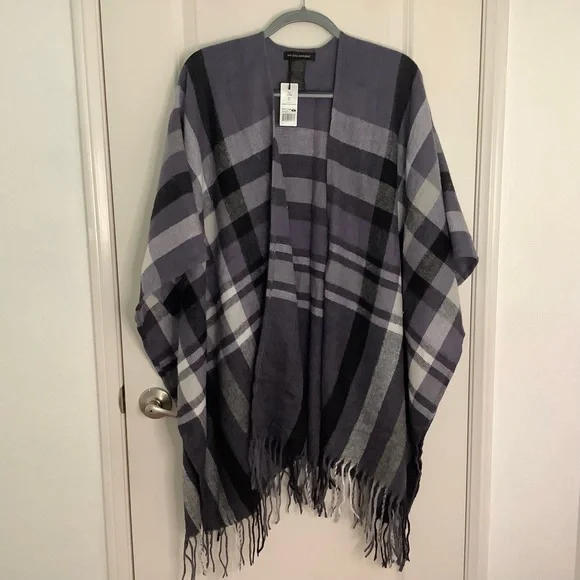 NWT New Banana Republic Women's Cashmere Blend Blanket Wrap Scarf - Picture 3 of 8